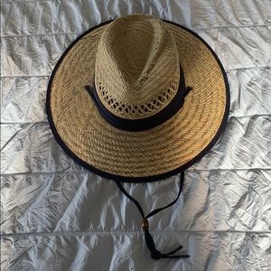 Free Authority sunblock straw hat